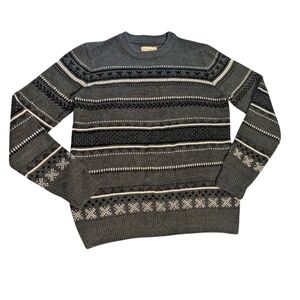 Field & Stream Fair Isle Sweater Small